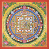 Buddha Stones Tibetan Thangka Painting Blessing Handmade Decoration