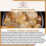 Buddha Stones "May Balance and Safety Be With You"Peacock Agate Bracelet Includes Gift Message Card