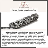 Buddha Stones Tibet God Of Wealth Titanium Steel Thangka Wealth Necklace Pendant