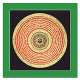 Buddha Stones Tibetan Thangka Painting Six True Words Scripture Handmade Decoration Blind Box(Random Style)