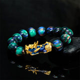 Buddha Stones "Cheers to Fortune and Protection" PiXiu Bracelet Includes Gift Message Card
