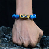 Buddha Stones "Cheers to Fortune and Protection" PiXiu Bracelet Includes Gift Message Card