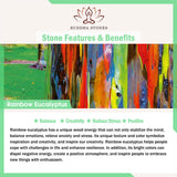 Buddha Stones "Hoping for Strength and Good Fortune" 2Pcs Mini Elephant Includes Gift Message Card