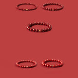 Buddha Stones "Wishing Protection and Energy" Cinnabar Bracelet Includes Gift Message Card