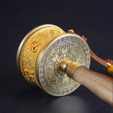 Buddha Stones Tibetan Lucky Prayer Wheel Six True Words Decoration