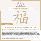 Buddha Stones Fu Character Five-Emperor Coins Lucky Fortune Photo Frame Ornament Home Decor