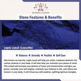 Buddha Stones Tibetan Mala Lapis Lazuli Lazurite Positive Bracelet