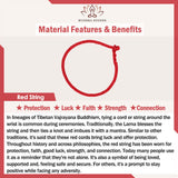 Buddha Stones Hand-Woven String Double Golden Koi Fish Strength Rope Bracelet