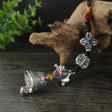 Buddha Stones Tibet Om Mani Padme Hum Vajra Dorje Spiritual Car Hanging Decoration