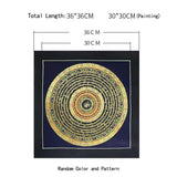 Buddha Stones Tibetan Handmade Thangka Painting Spiritual Blessing Blind Box Random Color Pattern