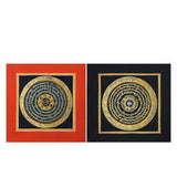 Buddha Stones Tibetan Handmade Thangka Painting Spiritual Blessing Blind Box Random Color Pattern