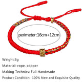 Buddha Stones Om Mani Padme Hum Protection Luck String Bracelet