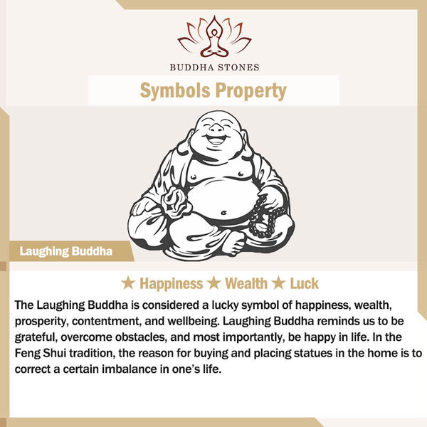 Buddha Stones Always Smiling Laughing Buddha Wealth Luck Purple Clay Maitreya Statue Decoration