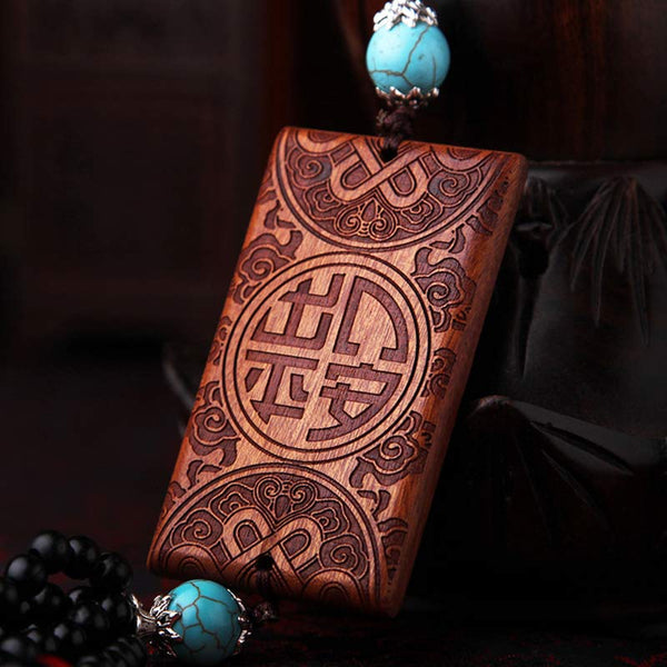 Buddha Stones Tibetan Rosewood Boxwood Dragon Cure Courage Car Decoration (Extra 30% Off | USE CODE: FS30)