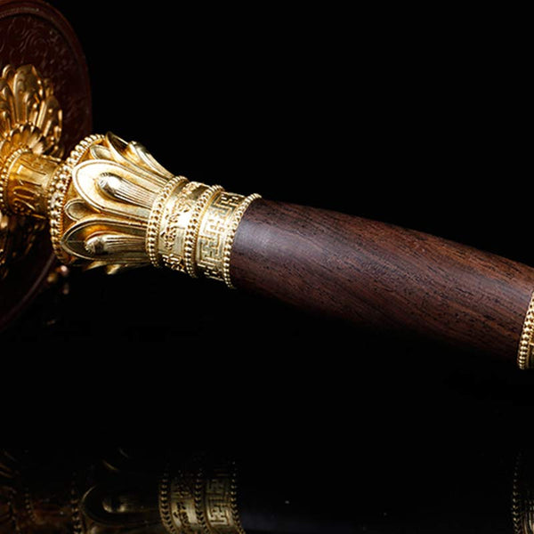 Buddha Stones Tibetan Prayer Wheel Six True Words Copper Balance Decoration