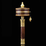 Buddha Stones Tibetan Prayer Wheel Six True Words Copper Balance Decoration