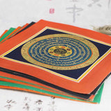Buddha Stones Tibetan Handmade Thangka Painting Spiritual Blessing Blind Box Random Color Pattern