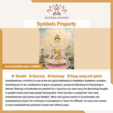 Buddha Stones Mini Ivory Fruit Kwan Yin Avalokitesvara Lotus Wealth Desk Decoration