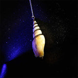 Buddha Stones Natural Shankha Conch Shell Seashell Lucky Necklace Pendant