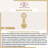 Buddha Stones Tibet Vajra Spiritual Power Car Hanging Decoration