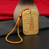 Buddha Stones Feng Shui Auspicious Star Wenchang Pen Pagoda Koi Fish Car Hanging Decoration