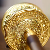 Tibetan Prayer Wheel Six True Words Sandalwood Healing Decoration