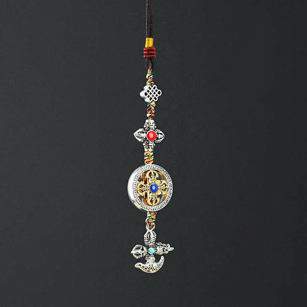 Buddha Stones Tibet Vajra Spiritual Power Car Hanging Decoration