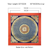 Buddha Stones Tibetan Handmade Thangka Painting Spiritual Blessing Blind Box Random Color Pattern