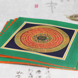 Buddha Stones Tibetan Handmade Thangka Painting Spiritual Blessing Blind Box Random Color Pattern